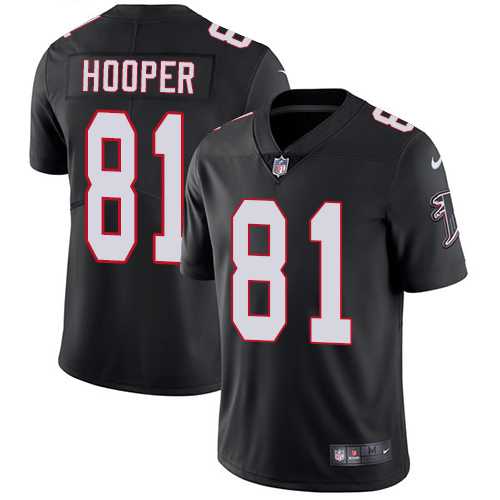 Nike Atlanta Falcons #81 Austin Hooper Black Alternate NFL Vapor Untouchable Limited Jersey,We sell and wholesale Nike Atlanta Falcons #81 Austin Hooper Black Alternate NFL Vapor Untouchable Limited Jersey on line form chian!